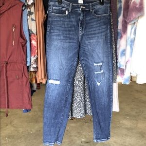 Sneak peek Distressed denim